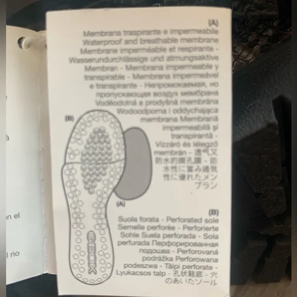 NWT Geox Respira Combat Boots. - Picture 12 of 15